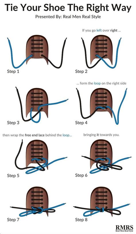 how to retie shoelaces.